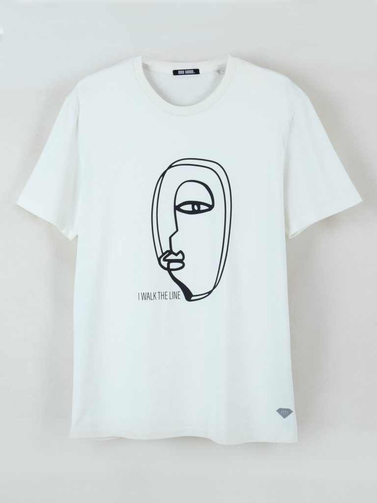 camiseta face unisex